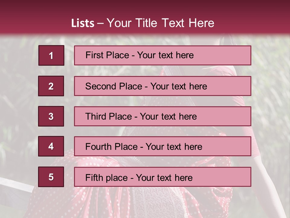 Emotions Females Colorful PowerPoint Template