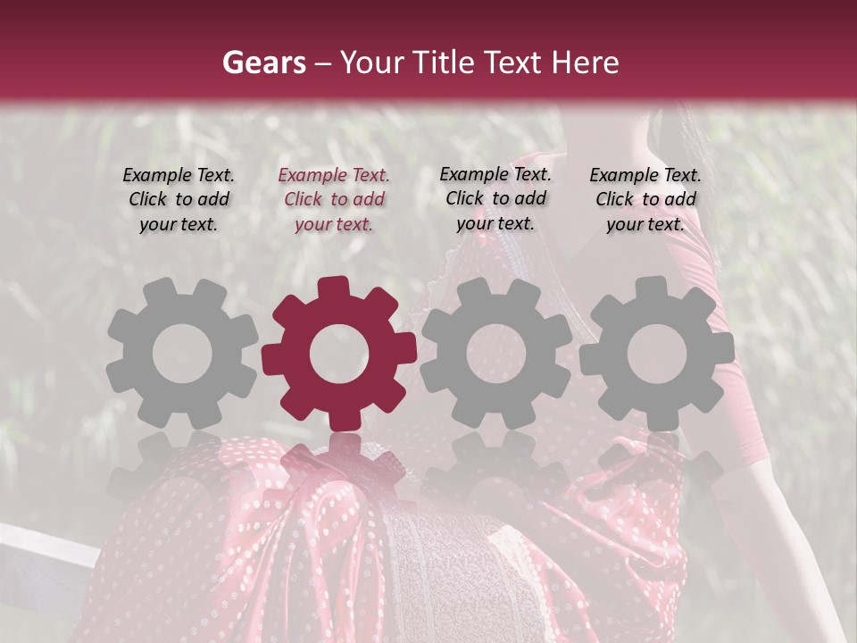 Emotions Females Colorful PowerPoint Template