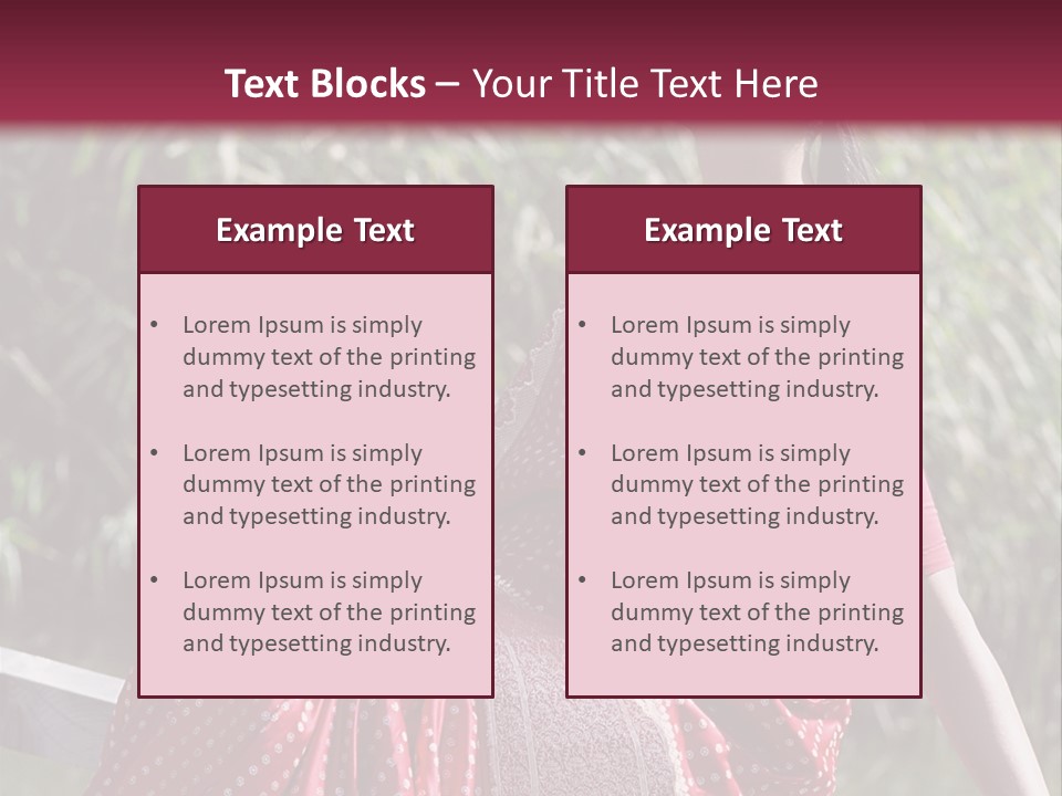 Emotions Females Colorful PowerPoint Template