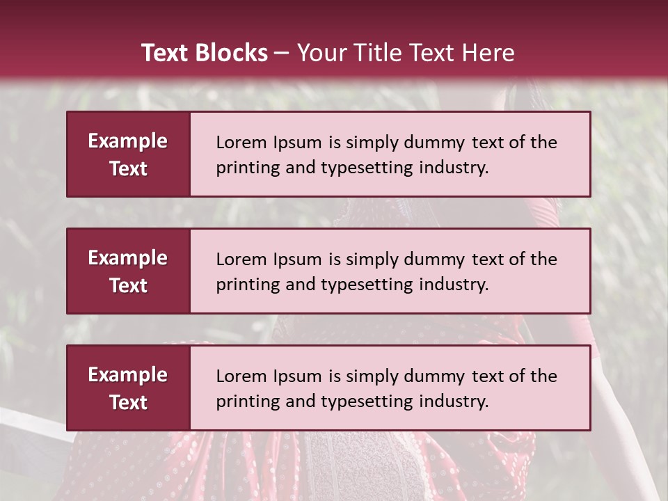 Emotions Females Colorful PowerPoint Template