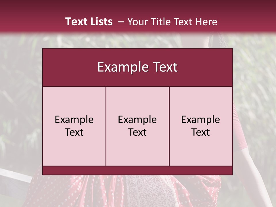Emotions Females Colorful PowerPoint Template