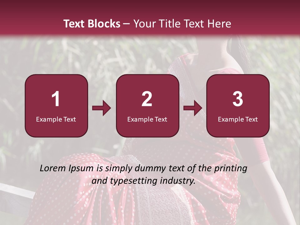 Emotions Females Colorful PowerPoint Template