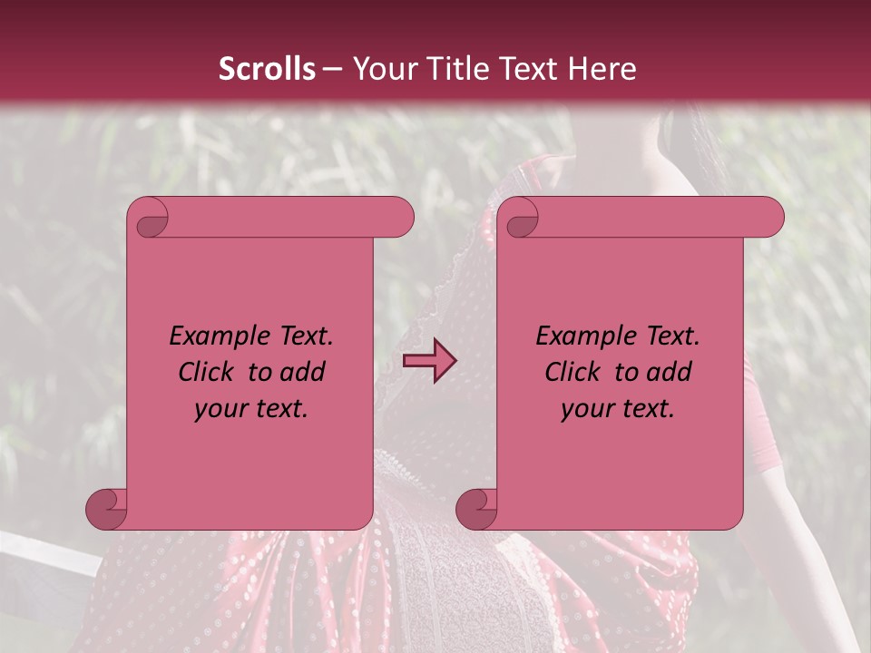 Emotions Females Colorful PowerPoint Template