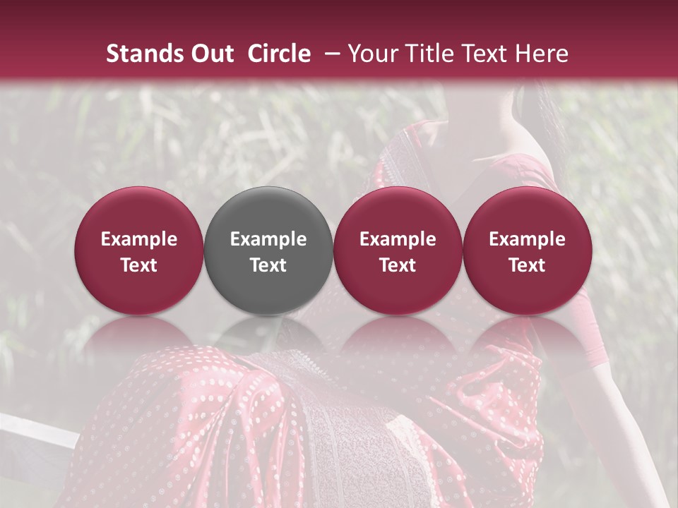 Emotions Females Colorful PowerPoint Template