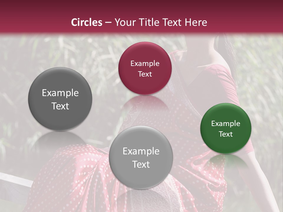 Emotions Females Colorful PowerPoint Template