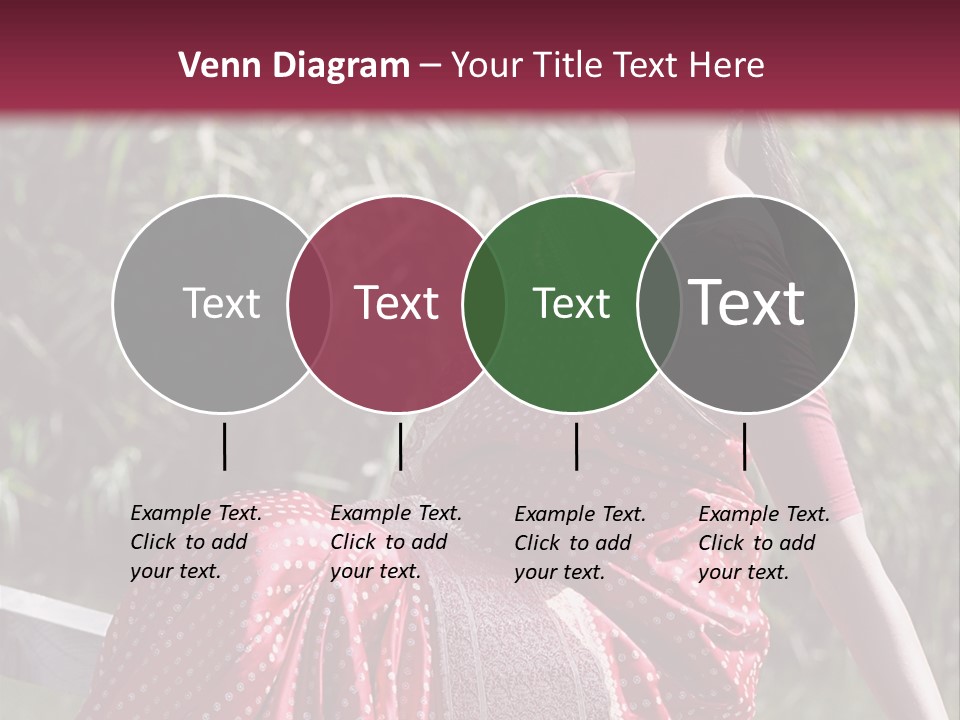 Emotions Females Colorful PowerPoint Template