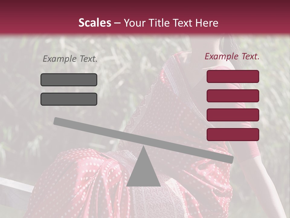 Emotions Females Colorful PowerPoint Template