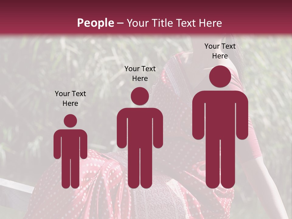 Emotions Females Colorful PowerPoint Template