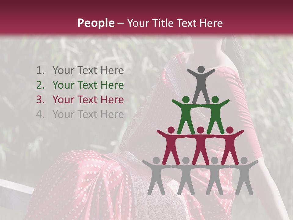 Emotions Females Colorful PowerPoint Template