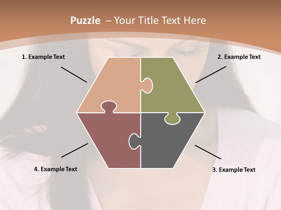 Large Big Fun Fair Ride PowerPoint Template