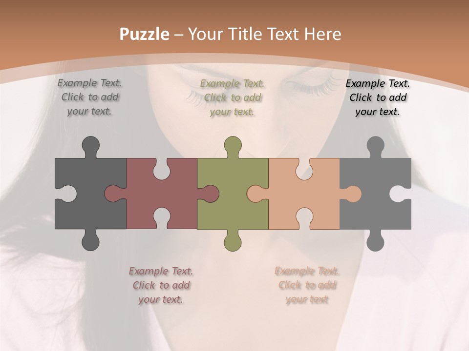 Large Big Fun Fair Ride PowerPoint Template