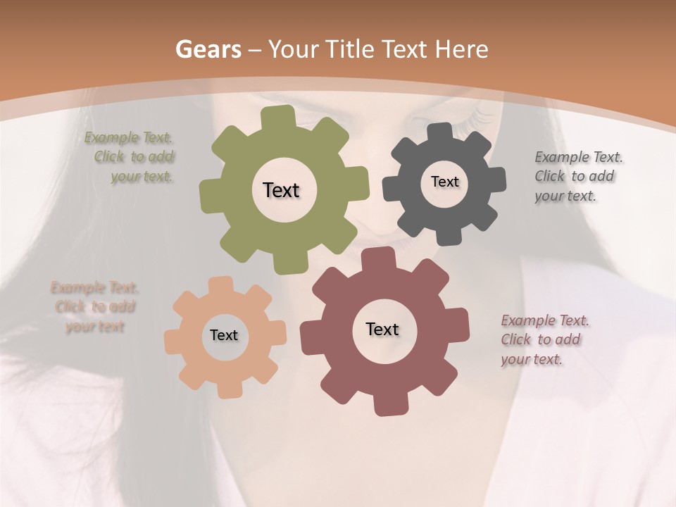 Large Big Fun Fair Ride PowerPoint Template