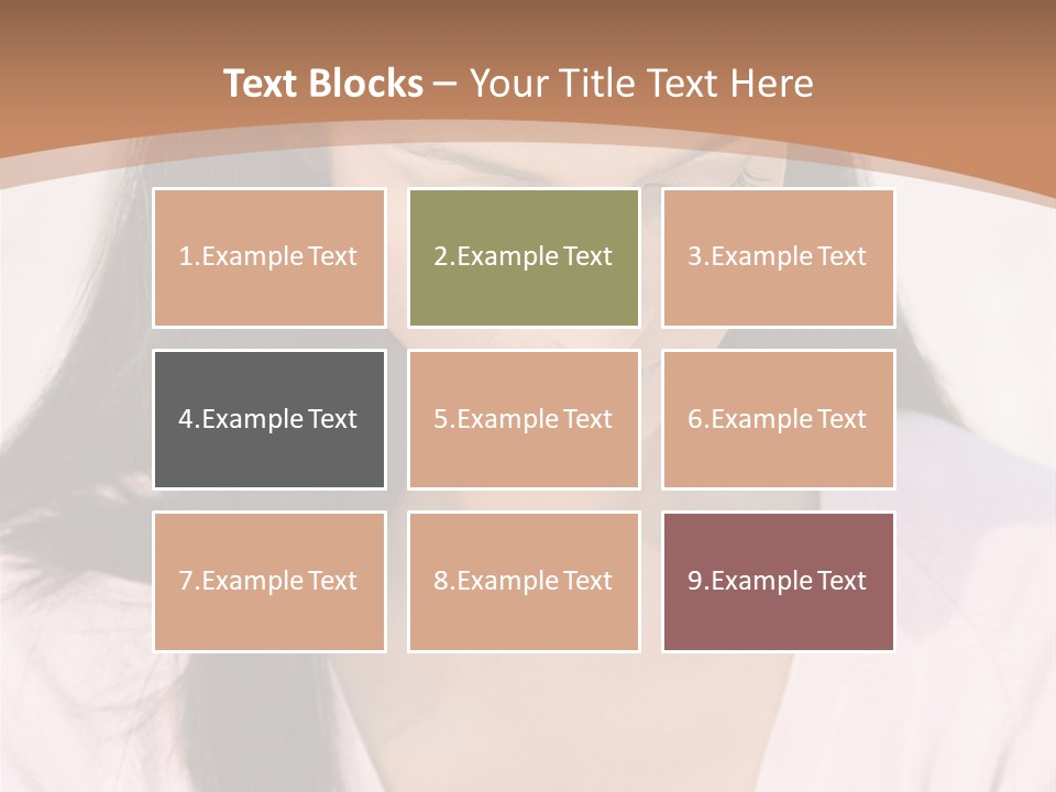 Large Big Fun Fair Ride PowerPoint Template