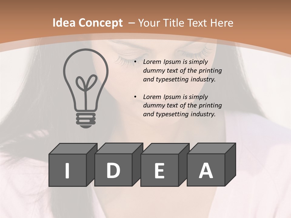 Large Big Fun Fair Ride PowerPoint Template