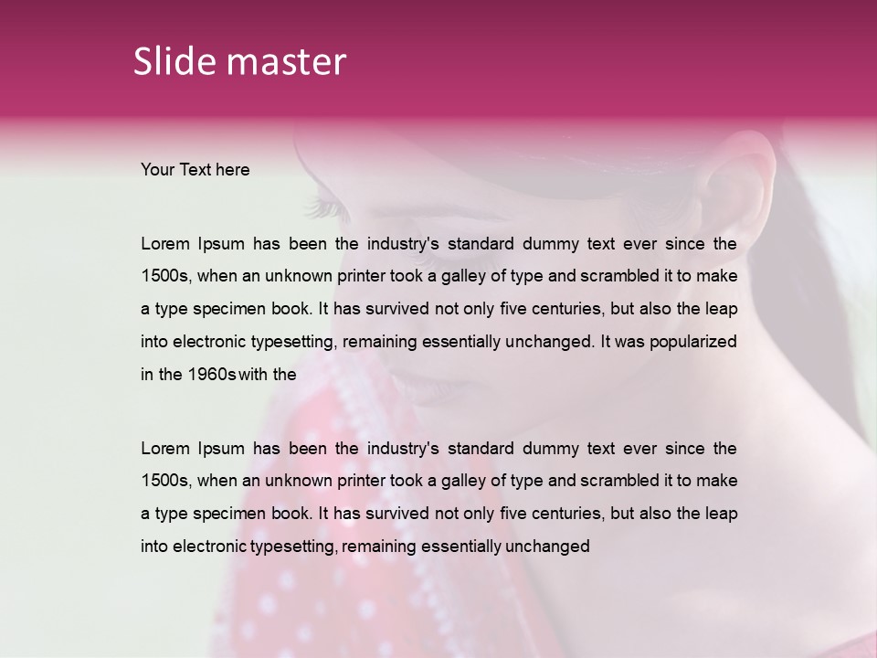 Fairground Rides Male Sizes PowerPoint Template