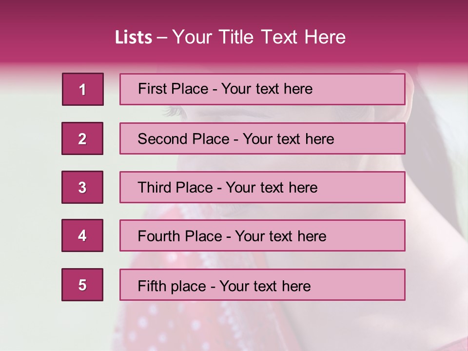 Fairground Rides Male Sizes PowerPoint Template