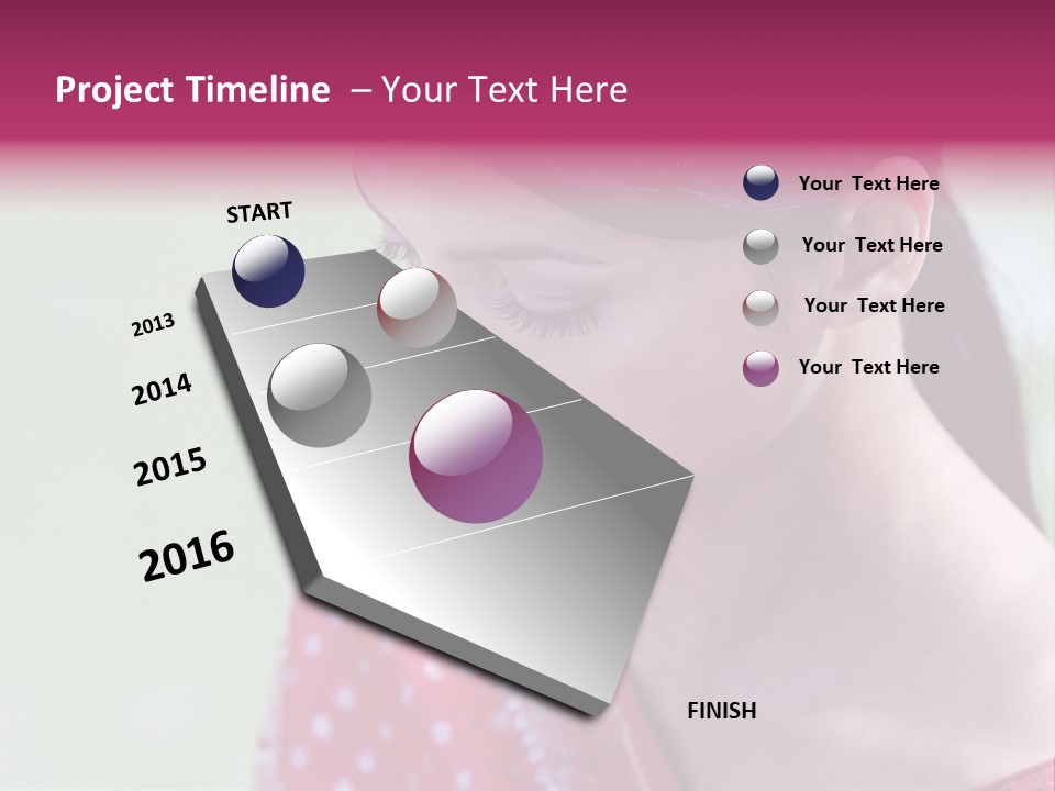 Fairground Rides Male Sizes PowerPoint Template