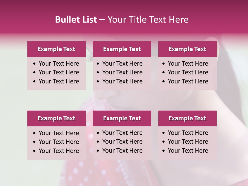 Fairground Rides Male Sizes PowerPoint Template