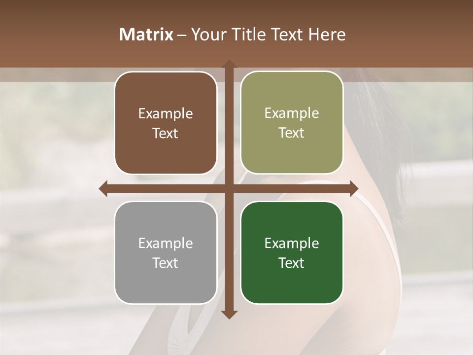 Rear Views Woman Tradition PowerPoint Template