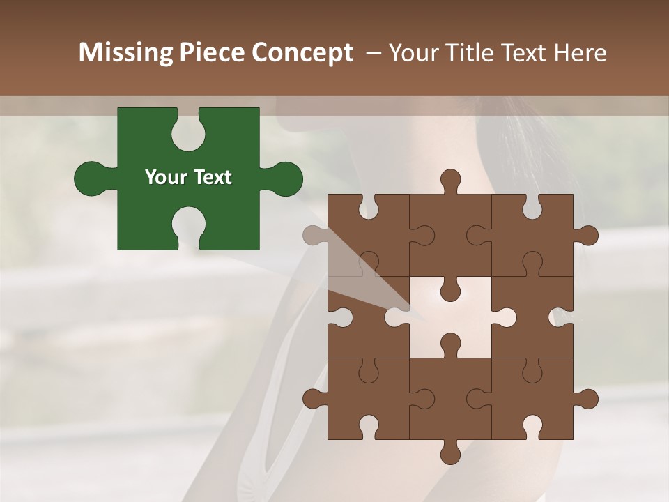 Rear Views Woman Tradition PowerPoint Template