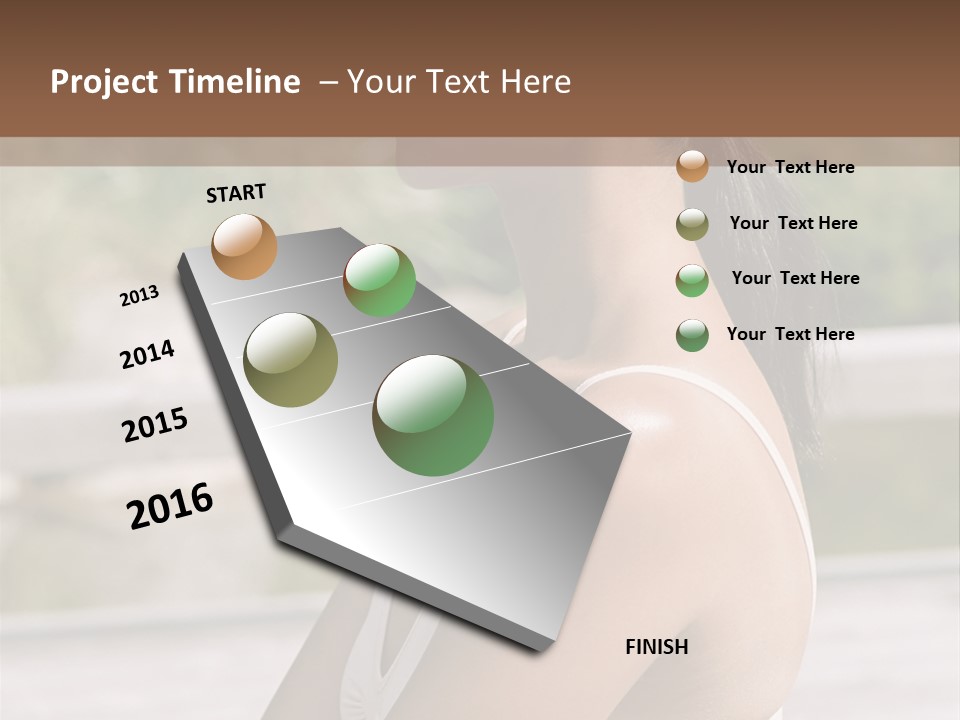 Rear Views Woman Tradition PowerPoint Template