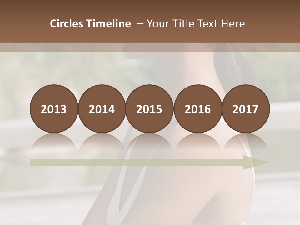 Rear Views Woman Tradition PowerPoint Template