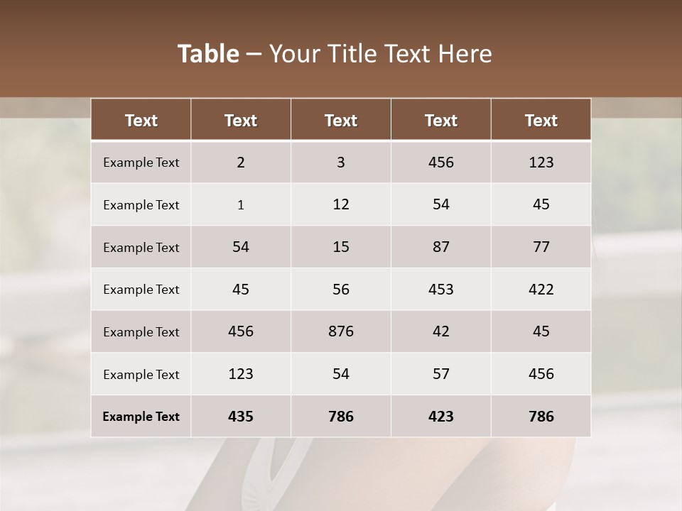 Rear Views Woman Tradition PowerPoint Template