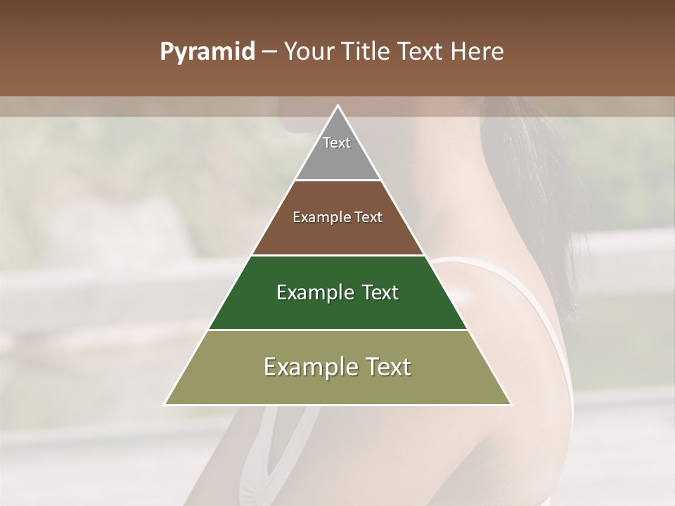 Rear Views Woman Tradition PowerPoint Template