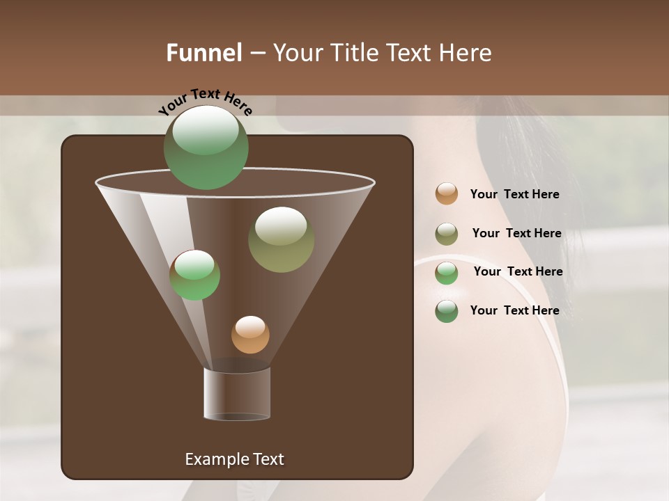 Rear Views Woman Tradition PowerPoint Template