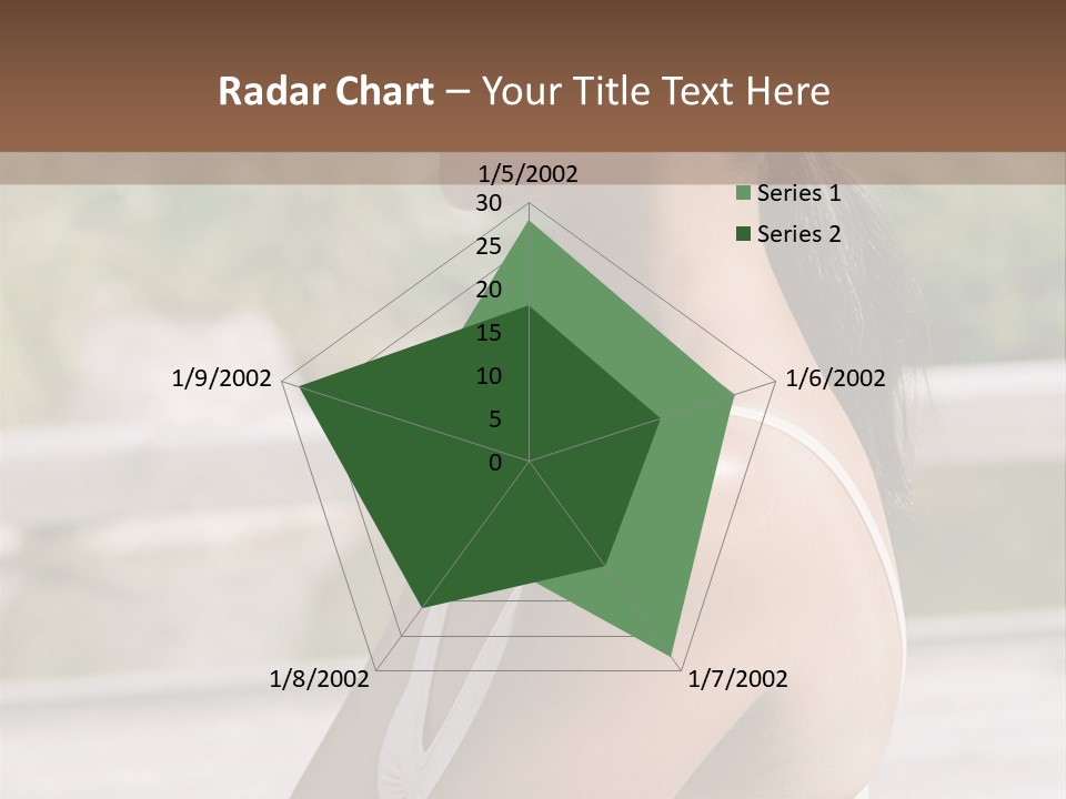 Rear Views Woman Tradition PowerPoint Template