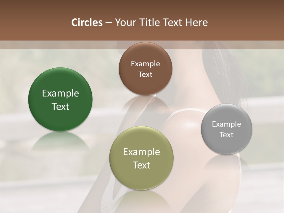 Rear Views Woman Tradition PowerPoint Template