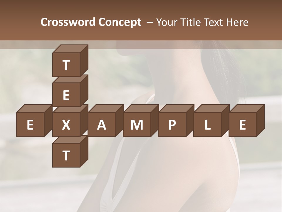 Rear Views Woman Tradition PowerPoint Template