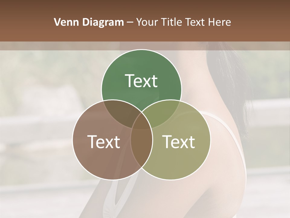 Rear Views Woman Tradition PowerPoint Template