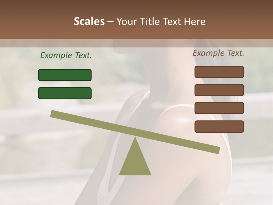 Rear Views Woman Tradition PowerPoint Template