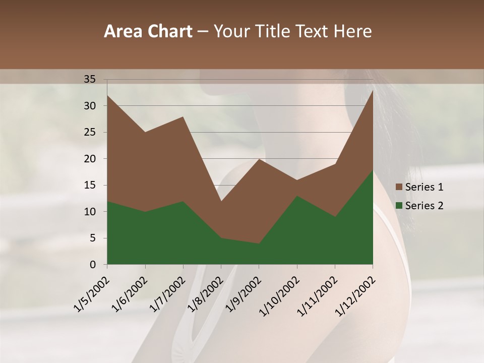 Rear Views Woman Tradition PowerPoint Template