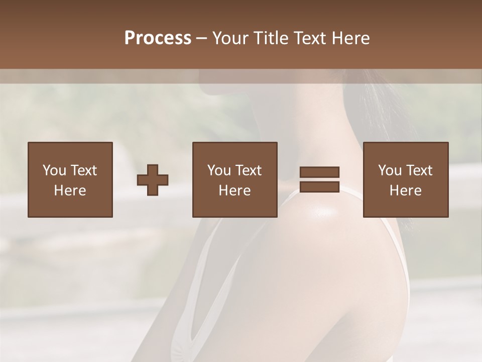 Rear Views Woman Tradition PowerPoint Template