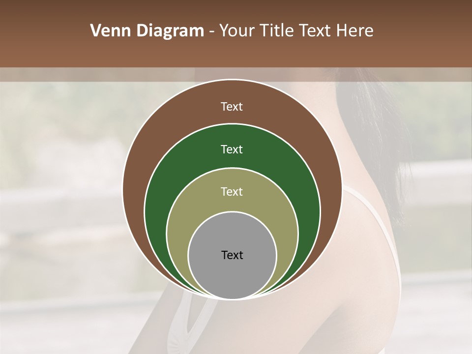 Rear Views Woman Tradition PowerPoint Template