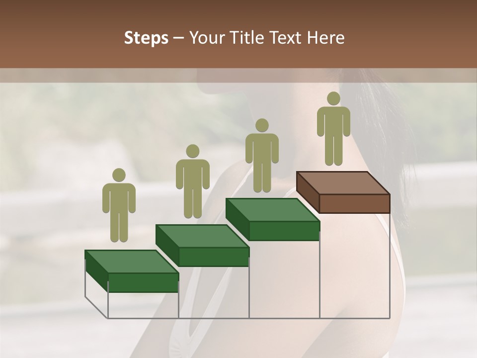 Rear Views Woman Tradition PowerPoint Template