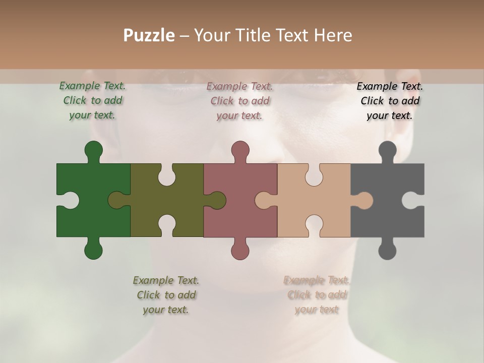 Couple Ages Amusement Park Ride PowerPoint Template