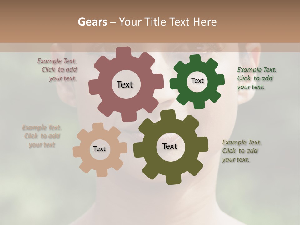 Couple Ages Amusement Park Ride PowerPoint Template