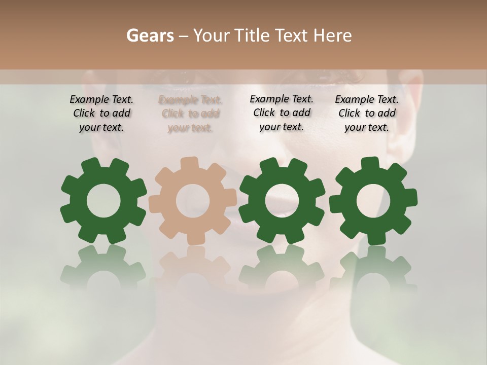 Couple Ages Amusement Park Ride PowerPoint Template