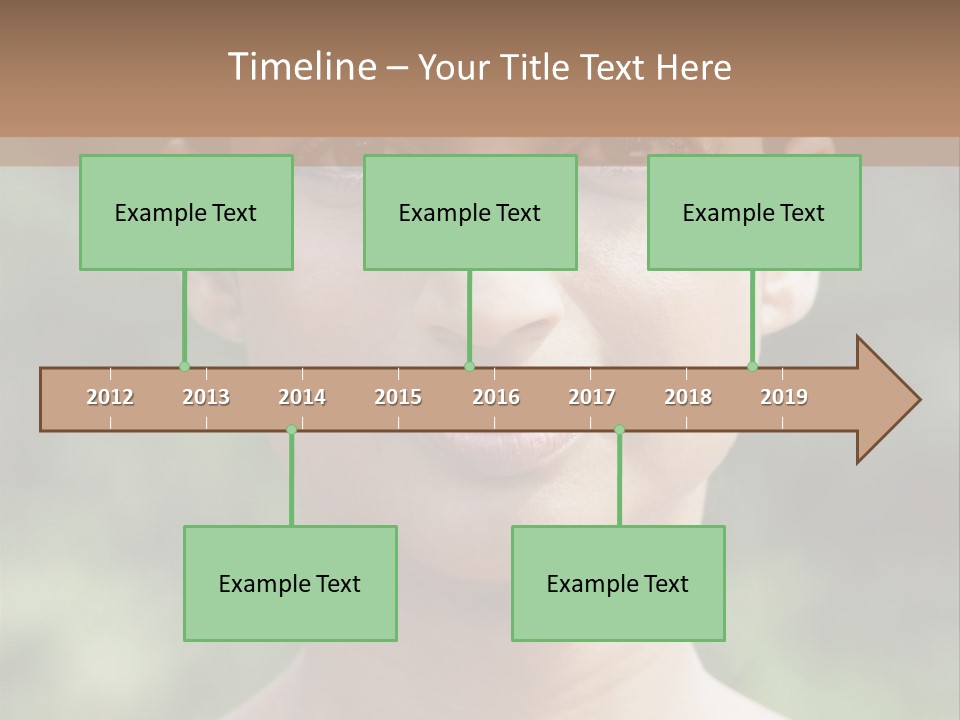 Couple Ages Amusement Park Ride PowerPoint Template