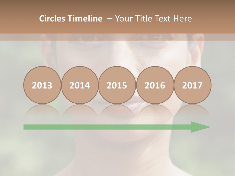 Couple Ages Amusement Park Ride PowerPoint Template