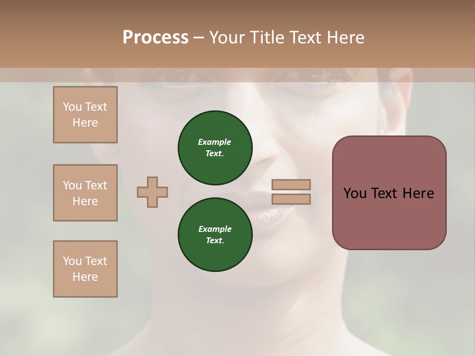 Couple Ages Amusement Park Ride PowerPoint Template