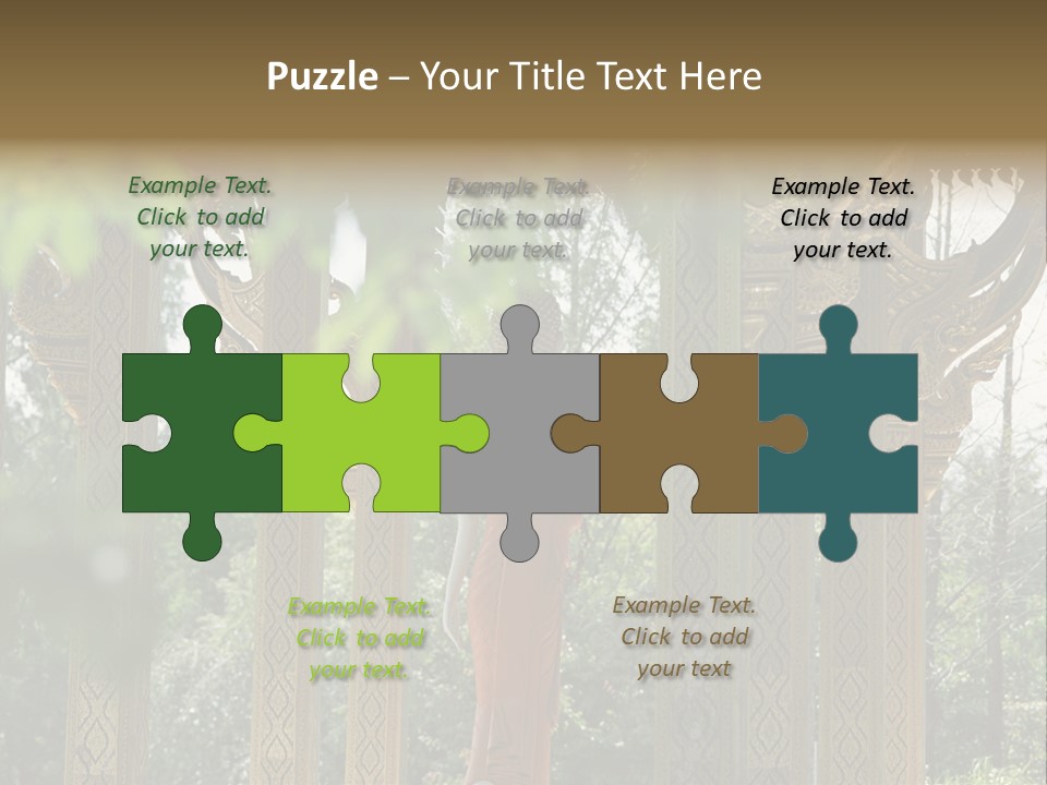 Amusement Park Ride Outdoor Fun Fair PowerPoint Template