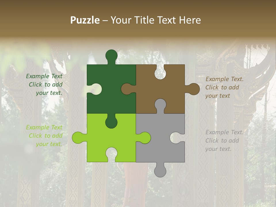 Amusement Park Ride Outdoor Fun Fair PowerPoint Template