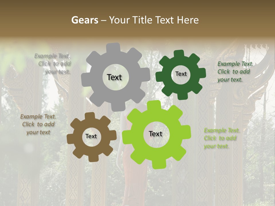 Amusement Park Ride Outdoor Fun Fair PowerPoint Template