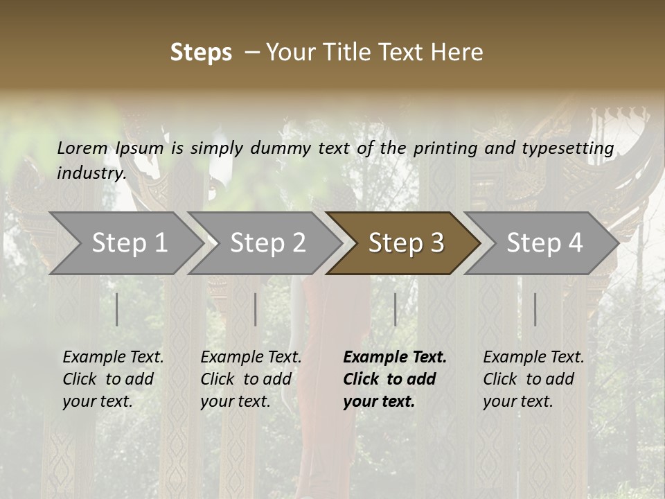 Amusement Park Ride Outdoor Fun Fair PowerPoint Template