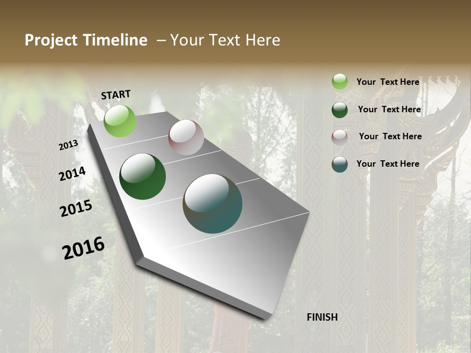 Amusement Park Ride Outdoor Fun Fair PowerPoint Template