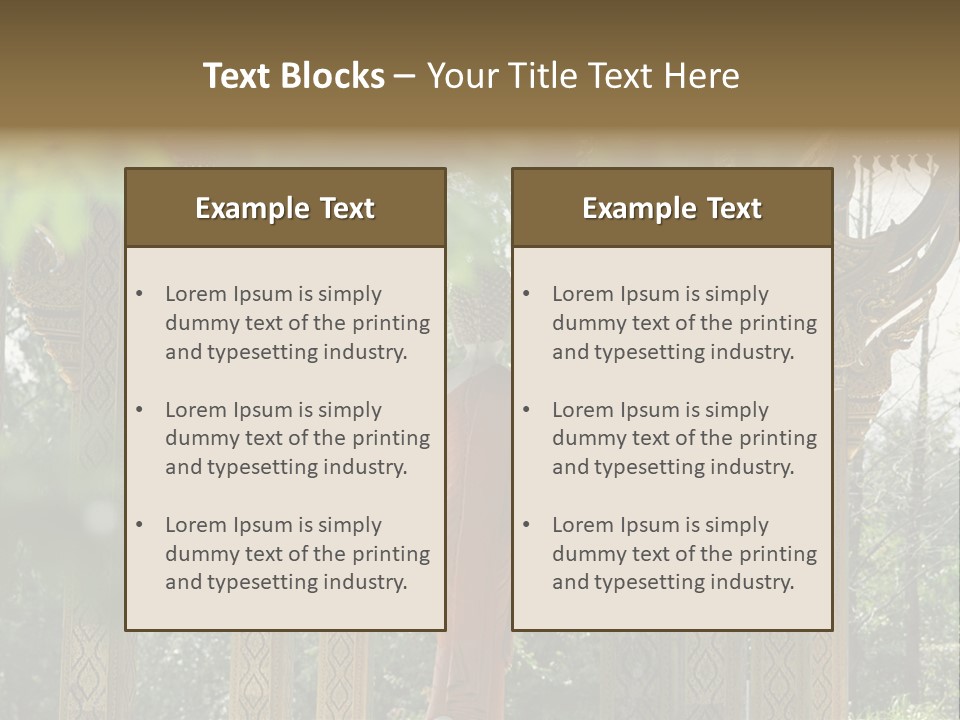 Amusement Park Ride Outdoor Fun Fair PowerPoint Template